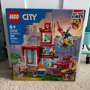 New LEGO City Fire Station Set